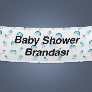 Baby Shower Afişi (Branda)