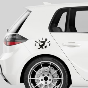 Benzin Kapağı Stickeri