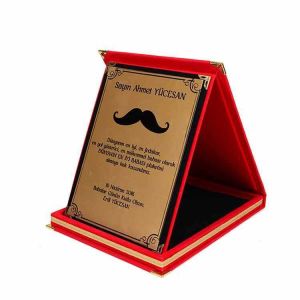 Metal Süblimasyon Kadife Plaket